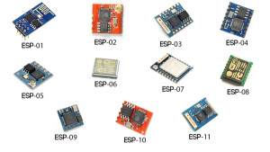 Versions du module ESP8266